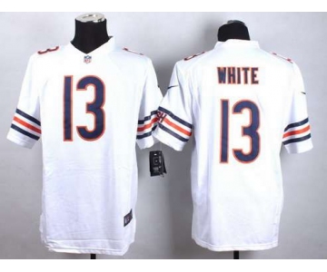 Nike  Chicago Bears #13 Kevin White 2015 NFL Draft 7th Overall Pick White Limited Jersey