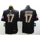Nike Chicago Bears #17 Alshon Jeffery Salute to Service Black Limited Jersey