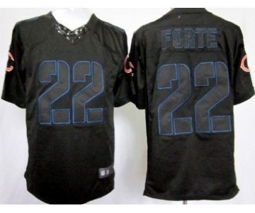 Nike Chicago Bears #22 Matt Forte Black Impact Limited Jersey