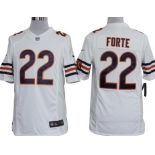 Nike Chicago Bears #22 Matt Forte White Limited Jersey