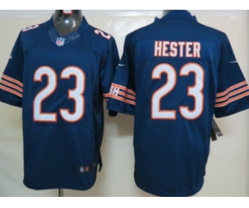 Nike Chicago Bears #23 Devin Hester Blue Limited Jersey