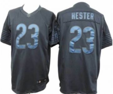 Nike Chicago Bears #23 Devin Hester Drenched Limited Blue Jersey