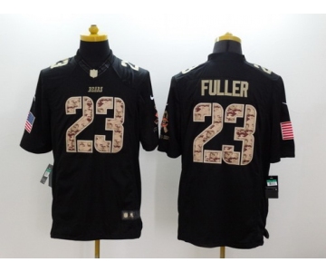 Nike Chicago Bears #23 Kyle Fuller Salute to Service Black Limited Jersey