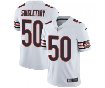 Nike Chicago Bears #50 Mike Singletary White Men's Stitched NFL Vapor Untouchable Limited Jersey
