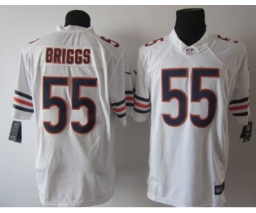 Nike Chicago Bears #55 Lance Briggs White Limited Jersey