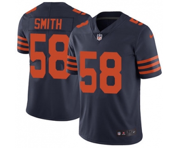 Nike Chicago Bears #58 Roquan Smith Navy Blue Alternate Men's Stitched NFL Vapor Untouchable Limited Jersey
