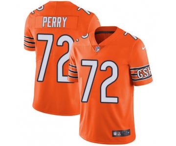 Nike Chicago Bears #72 William Perry Orange Men's Stitched NFL Limited Rush Jersey