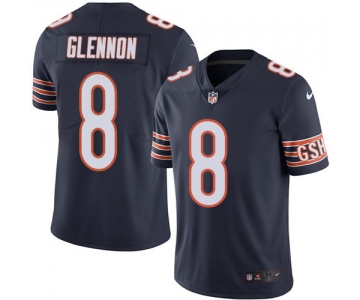 Nike Chicago Bears #8 Mike Glennon Navy Blue Team Color Men's Stitched NFL Vapor Untouchable Limited Jersey
