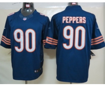 Nike Chicago Bears #90 Julius Peppers Blue Limited Jersey
