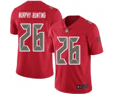 Buccaneers #26 Sean Murphy-Bunting Red Men's Stitched Football Limited Rush Jersey
