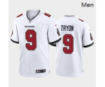Men Tampa Bay Buccaneers #9 Joe Tryon Red White 2021 Draft Jersey