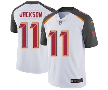 Men's Nike Buccaneers #11 DeSean Jackson White Stitched NFL Vapor Untouchable Limited Jersey