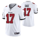 Men's Tampa Bay Buccaneers #17 Russell Gage White Vapor Untouchable Limited Stitched Jersey
