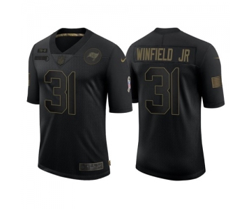 Men's Tampa Bay Buccaneers #31 Antoine Winfield Jr Black 2020 Jersey