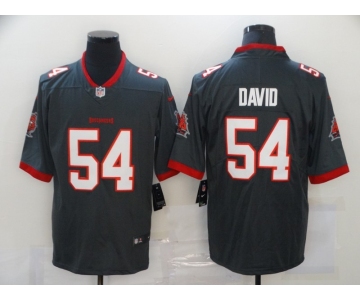 Men's Tampa Bay Buccaneers #54 Lavonte David Gray 2020 NEW Vapor Untouchable Stitched NFL Nike Limited Jersey
