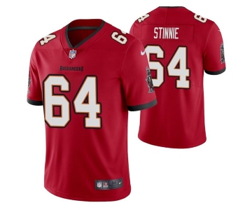 Men's Tampa Bay Buccaneers #64 Aaron Stinnie Red Vapor Untouchable Limited Stitched Jersey