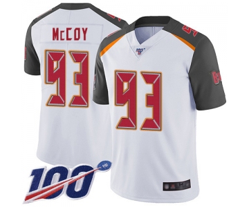 Nike Buccaneers #93 Gerald McCoy White Men's Stitched NFL 100th Season Vapor Limited Jersey