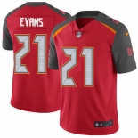 Nike Tampa Bay Buccaneers #21 Justin Evans Red Team Color Men's Stitched NFL Vapor Untouchable Limited Jersey