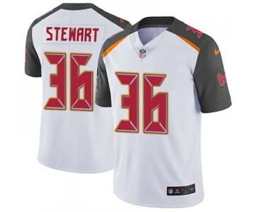 Nike Tampa Bay Buccaneers #36 M.J. Stewart White Men's Stitched NFL Vapor Untouchable Limited Jersey