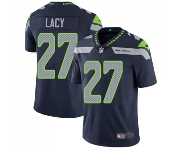 Nike Seattle Seahawks #27 Eddie Lacy Steel Blue Team Color Men's Stitched NFL Vapor Untouchable Limited Jersey