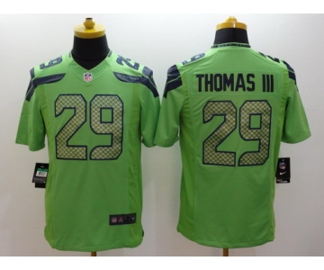 Nike Seattle Seahawks #29 Earl Thomas III Green Limited Jersey