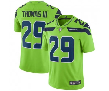 Nike Seattle Seahawks #29 Earl Thomas III Green Men's Stitched NFL Limited Rush Jersey