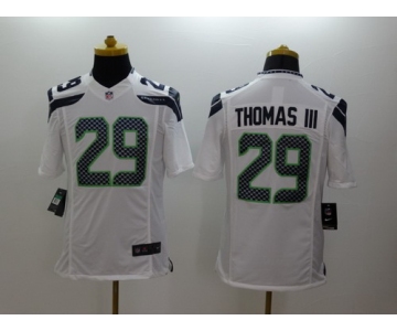 Nike Seattle Seahawks #29 Earl Thomas III White Limited Jersey