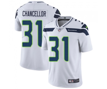 Nike Seattle Seahawks #31 Kam Chancellor White Men's Stitched NFL Vapor Untouchable Limited Jersey