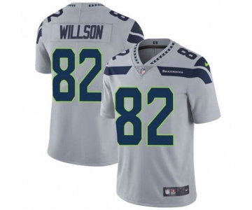 Nike Seattle Seahawks #82 Luke Willson Grey Men's Stitched Vapor Untouchable Limited Jersey