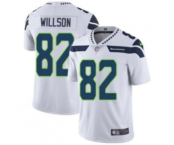 Nike Seattle Seahawks #82 Luke Willson White Men's Stitched Vapor Untouchable Limited Jersey