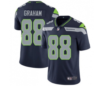 Nike Seattle Seahawks #88 Jimmy Graham Steel Blue Team Color Men's Stitched NFL Vapor Untouchable Limited Jersey