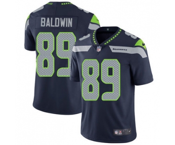 Nike Seattle Seahawks #89 Doug Baldwin Steel Blue Team Color Men's Stitched NFL Vapor Untouchable Limited Jersey