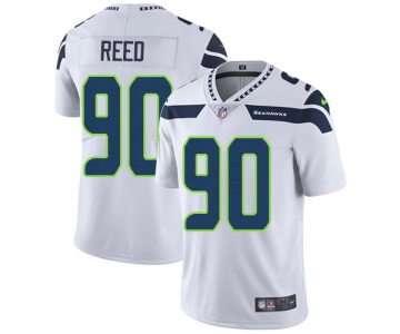 Nike Seattle Seahawks #90 Jarran Reed White Men's Stitched NFL Vapor Untouchable Limited Jersey