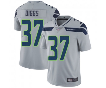 Seahawks #37 Quandre Diggs Grey Alternate Men's Stitched Football Vapor Untouchable Limited Jersey