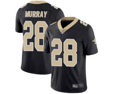 Men's New Orleans Saints #28 Latavius Murray Black Team Color Men's Stitched Football Vapor Untouchable Limited Jersey