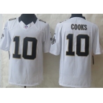 Nike New Orleans Saints #10 Brandin Cooks White Limited Jersey