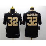 Nike New Orleans Saints #32 Kenny Vaccaro Black Limited Jersey