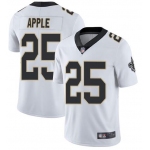 Nike Saints 25 Eli Apple White Vapor Untouchable Limited Jesey