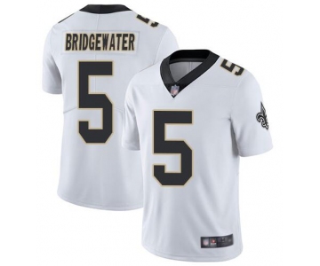 Nike Saints 5 Teddy Bridgewater White Vapor Untouchable Limited Jesey
