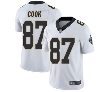 Nike Saints 87 Jared Cook White Vapor Untouchable Limited Jesey
