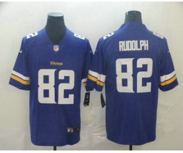 Men's Minnesota Vikings #82 Kyle Rudolph Purple 2017 Vapor Untouchable Stitched NFL Nike Limited Jersey