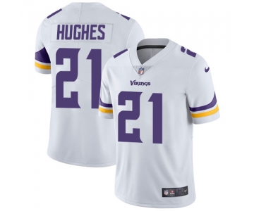 Nike Minnesota Vikings #21 Mike Hughes White Men's Stitched NFL Vapor Untouchable Limited Jersey