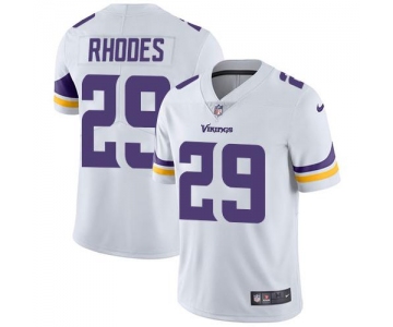 Nike Minnesota Vikings #29 Xavier Rhodes White Men's Stitched NFL Vapor Untouchable Limited Jersey