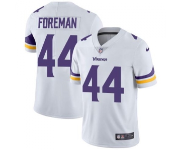 Nike Minnesota Vikings #44 Chuck Foreman White Men's Stitched NFL Vapor Untouchable Limited Jersey