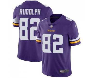 Nike Minnesota Vikings #82 Kyle Rudolph Purple Team Color Men's Stitched NFL Vapor Untouchable Limited Jersey