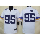 Nike Minnesota Vikings #95 Sharrif Floyd 2013 White Limited Jersey