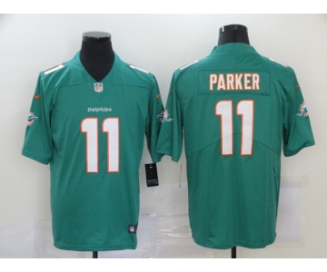 Men's Miami Dolphins #11 DeVante Parker Green 2020 Vapor Untouchable Stitched NFL Nike Limited Jersey