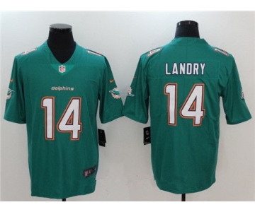 Men's Miami Dolphins #14 Jarvis Landry Green Team Color 2017 Vapor Untouchable Stitched NFL Nike Limited Jersey