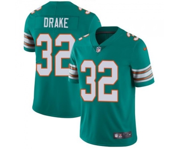 Nike Dolphins 32 Kenyan Drake Aqua Throwback Vapor Untouchable Limited Jersey