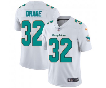 Nike Dolphins 32 Kenyan Drake White Vapor Untouchable Limited Jersey